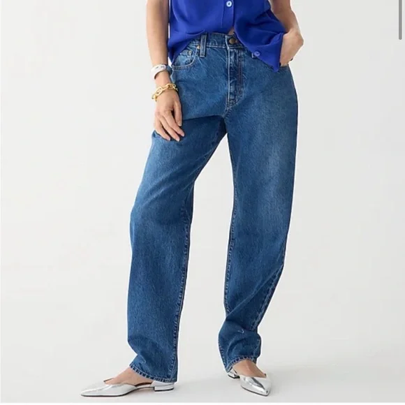 J.Crew Slouchy-Straight Dad Jean - Picture 4 of 6